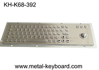 Vandalismus-industrielles Computer-Tastatur-Metall mit Platten-Berg-Rollkugel
