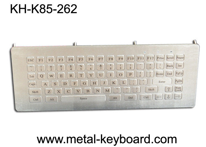 85 Schlüssel Ruggedized Tastatur, industrielle Computer-Metallkiosk-Tastatur