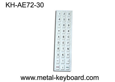 30 Vandalen-Kiosk-Tastatur der Schlüssel-IP65 anti- für industrielles Bergbau-System