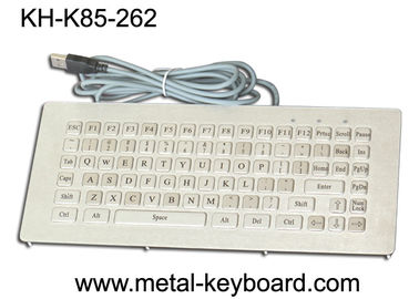 Metallischer Edelstahl ruggedized Tastatur industrieller Vandale beständig