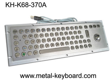 Wasserdichte schroffe industrielle Tastatur mit Schlüsseln der Rollkugel-70 für Internet-Kiosk