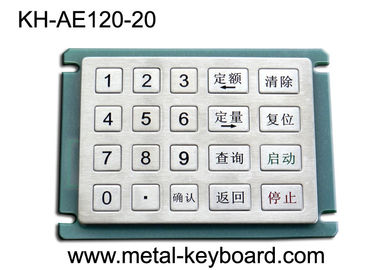 Schroffe Edelstahl-Tastatur-Tankstelle-Tastatur mit 20 Matrix der Schlüssel-5x4