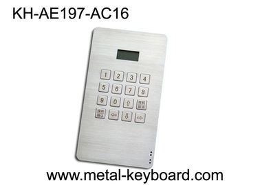 schroffe metallische Tastatur des Entwurfs-4x4 mit 16 Schlüsseln für Zugriffskontrollsystem