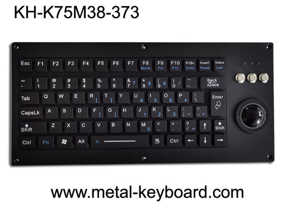 Gebürstete justierbare industrielle Tastatur SS mit Rollkugel USB PS2